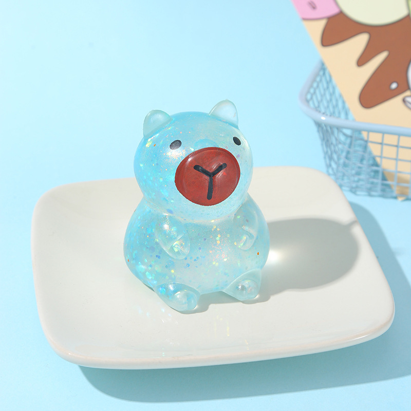 pequeño oso azul