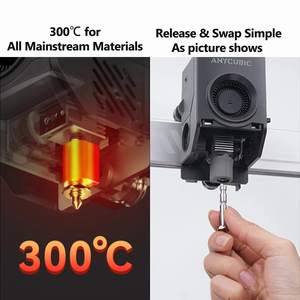 Nhanh chóng trao đổi vòi phun Combo cho Anycubic kobra 3 Max hotend | cứng Thép 0.4/0.6/0.8mm vòi phun | 3D máy in nâng cấp phụ kiện - Product Image 3