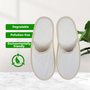 Özel Logo tek kullanımlık pamuk kişiselleştirilmiş biyobozunur Spa terlikleri lüks otel bir kez kullanım terlik konuk düğün terlik
