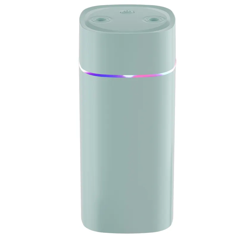 Mute Mini Aroma difusor de aceite esencial USB humidificador de aire portátil humidificador ultrasónico doble aerosol 600ml logotipo personalizado aceptado