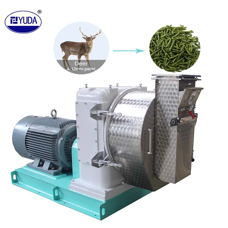 Machines de production d'aliments pour animaux de conditionneur d'acier inoxydable de YUDA 3-15 t/h à vendre