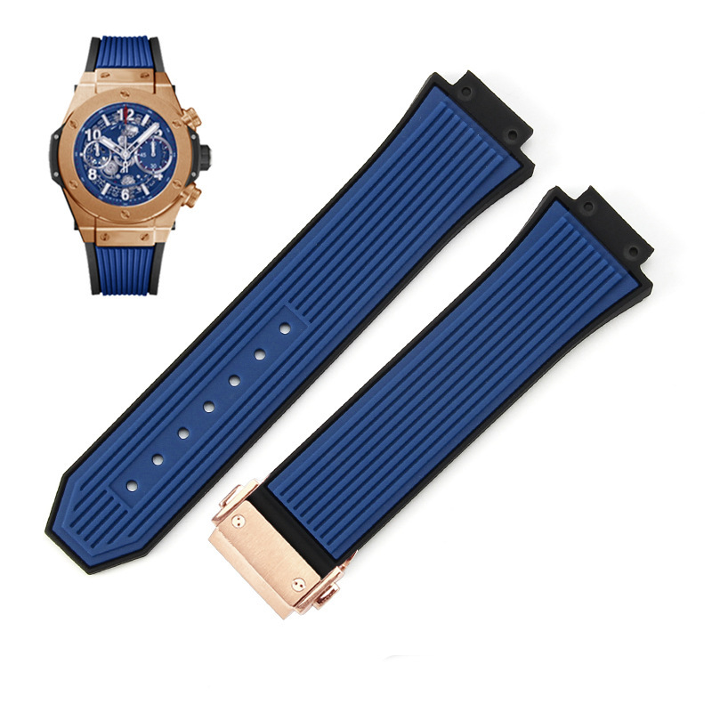 Blue+Rose gold