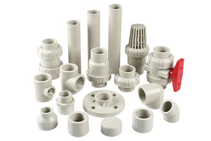 産業用ANSI/DIN/JISUPVC/CPVC/PPHパイプ継手SCH80ハンドルタイプバタフライバルブEDPM/VITON - Product Image 4