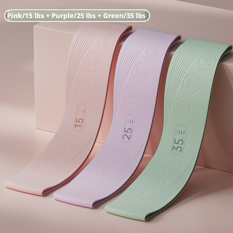 tre pettini in polvere 15 viola 25 verde 35