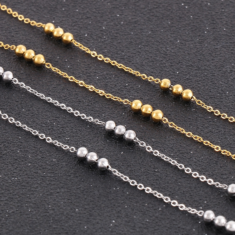 Collier acier 1 + Bracelet acier 1