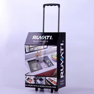 Tùy chỉnh đôi tường sóng giấy Xe đẩy hộp vật liệu tái chế Matt cán xốp lót nhà máy bán sản phẩm thương hiệu - Product Image 2