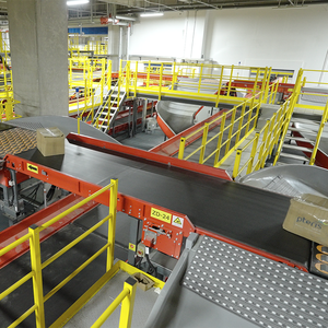 Cimc pteris hậu cần kho Vòng tròn chéo vành đai SORTER Conductor đường sắt bưu kiện Phân Loại hệ thống cho kho bưu kiện phân loại dòng - Product Image 4