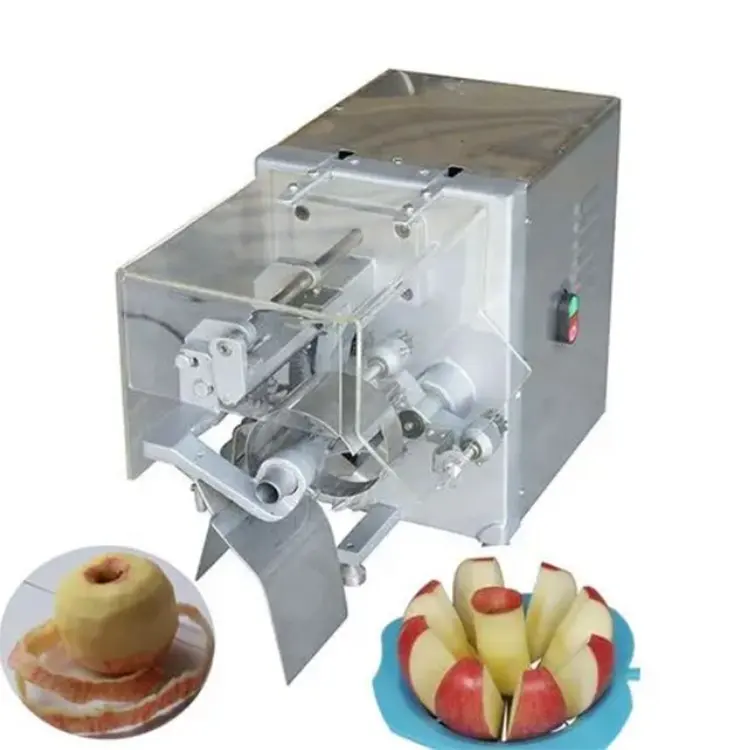 Fabrieksprijs Automatische Appelschilfering Scheimachine Appelschiller Machine Apple Cutter Snijmachine