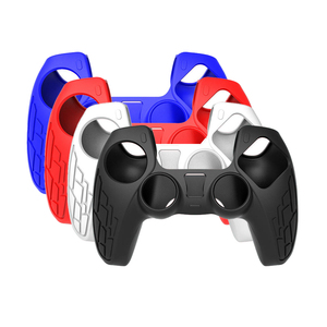 PlayStation 5 4 denetleyici kapak için özelleştirilmiş silikon kılıf PS5 denetleyici kapak kılıf için Gamepad koruyucu kabuk kauçuk cilt - Product Image 1