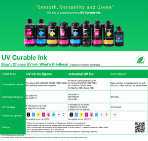用于理光 gen5/GH220 的 InkMall 不硬软 uv 墨水与 PP 薄膜贴纸帆布相纸墙纸兼容印刷 - Product Image 6