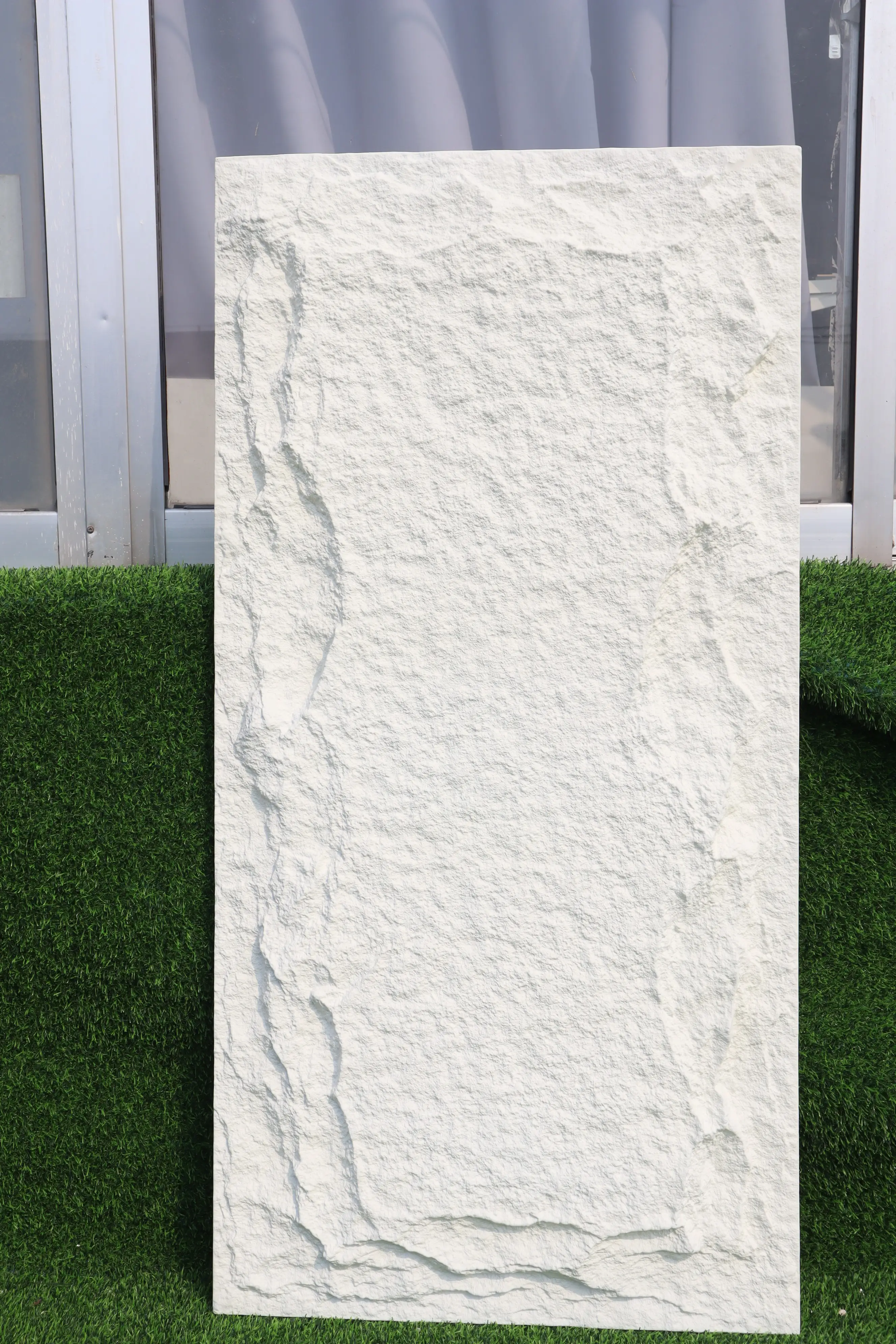 Luxus Kunststoff-Stein-Einzelpaneel-Eine-Wand-Dekorationswandpaneel Polyurethan-Felswand
