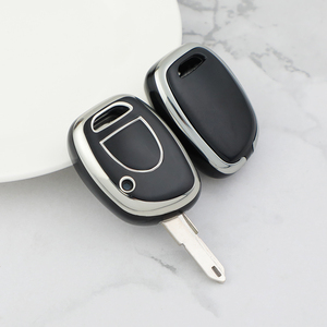 TPU Premium yumuşak araba anahtarı durum kapak kabuk için Renault Koleos Kadjar Kadjar FLUENCE CAPTUR anahtarlık çanta anahtarlığı aksesuar - Product Image 4