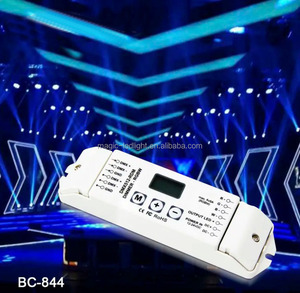 BC-844 DC12-24V 4 Kanäle 5A OLED DMX Decoder DMX512-RDM zu Konstant spannung Master Controller für RGBW Light LED Cob Strip - Product Image 6