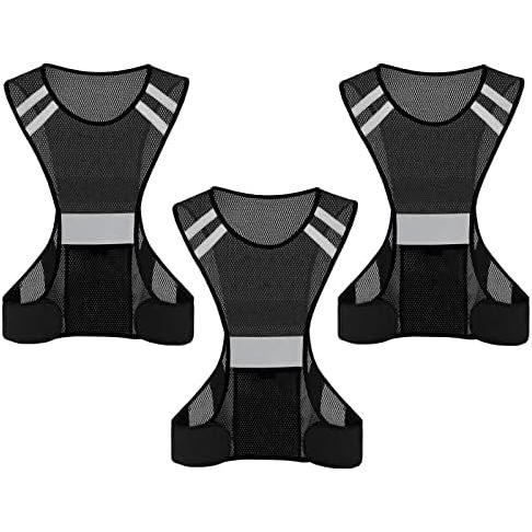 3 Pack Mesh Black