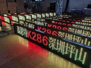 Tablero de pantalla Digital LED para autobús de ciudad, letrero personalizado de Color y dimensión - Product Image 6