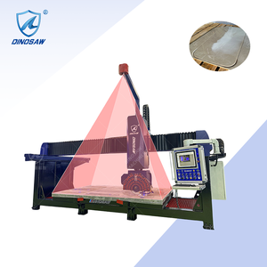 Máquinas de corte de enrutador CNC de piedra de 5 ejes para granito Máquina de corte de piedra natural multifunción Máquina de corte por láser de piedra - Product Image 4