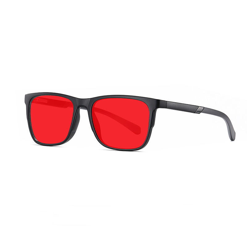 C04-P81(TR2309) negro mate/rojo