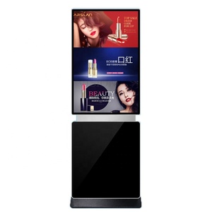 Free Standing 43 Inch 55 Inch Indoor Android WIFI <strong>Network</strong> <strong>LCD</strong> LED Signage AD Player <strong>Display</strong> <strong>with</strong> Rotating Screen Function