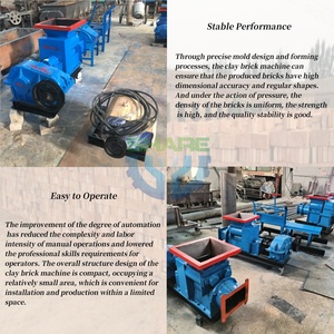 Старая машина для производства кирпича из красной глины - Product Image 6