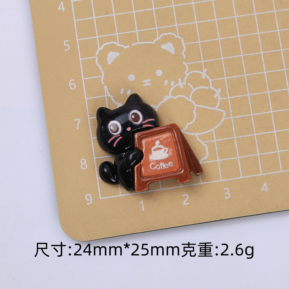 Chat café mignon-panneau d'affichage