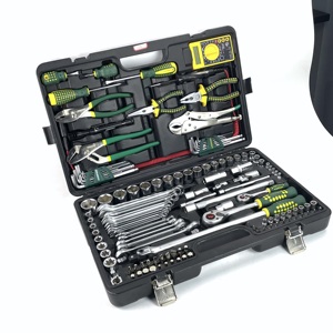 134pcs Venda Quente <span class=keywords><strong>Multi</strong></span> Função Allen Wrench Set Car Tool Kit Set Caixa Hex Soquete Parafuso Ratchet Wrench Set Toda a Cor <span class=keywords><strong>3</strong></span> Anos DH