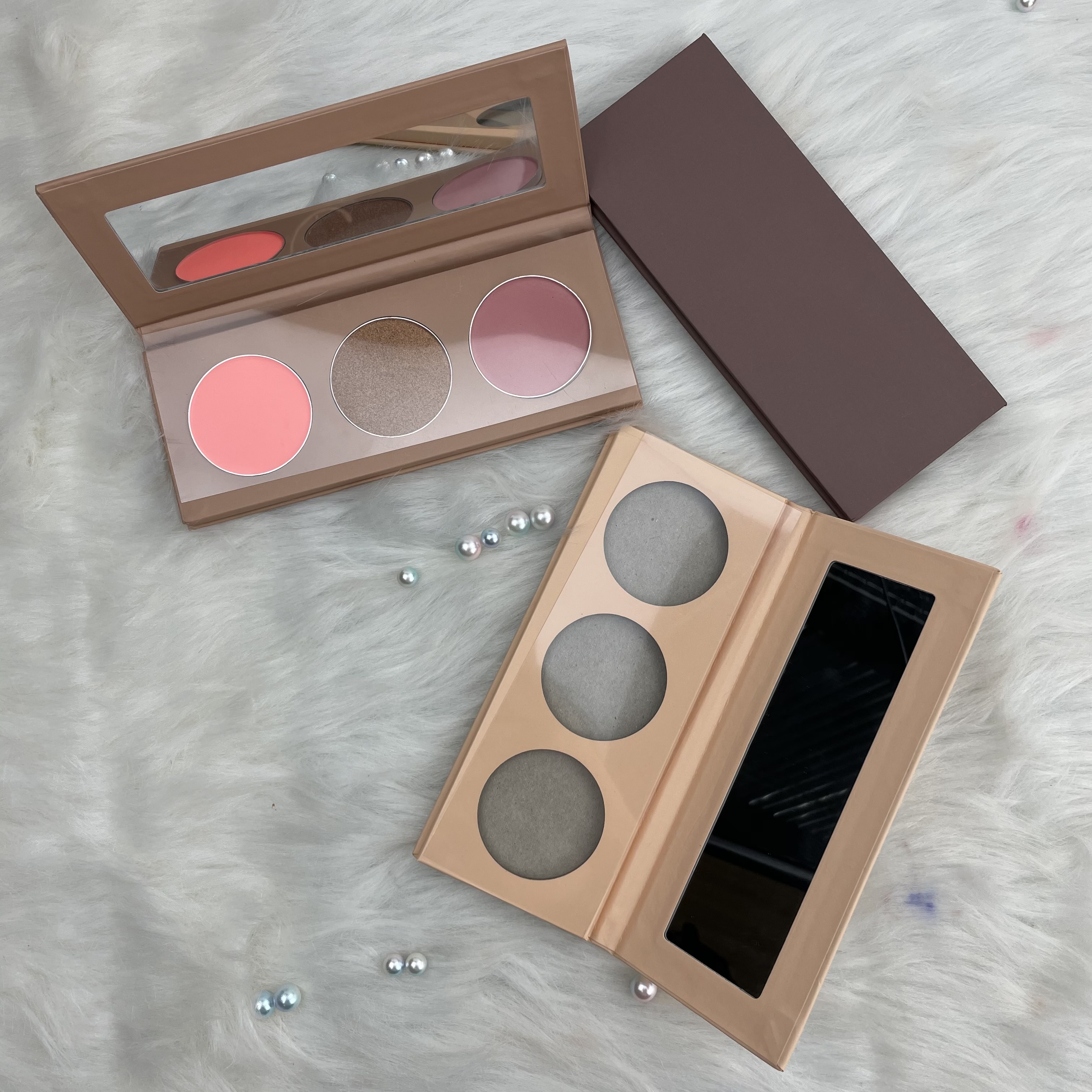 Palette di 3 colori marrone medio
