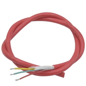 YGC 0.6/1KV 2*4 3*50 10*1.5 çok çekirdekli silikon kauçuk İzoleli kılıflı bakır çekirdek esnek tel - Product Image 4