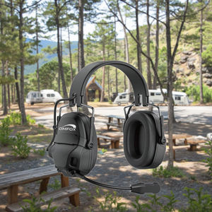 Factory Price Qualcomm ANC ENC Hearing Protection Retro Headband Headphones DB85 IPX-6 Waterproof BT 5.5 Pilot Truck Driver - Product Image 2