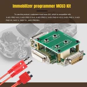 เปิดตัวโปรแกรมเมอร์ทําให้เคลื่อนที่ไม่ได้mcu3ชุดกุญแจทั้งหมดหายไปสําหรับBenzทํางานกับGIII Xprog 3 mcu3อะแดปเตอร์ปลั๊ก - Product Image 3