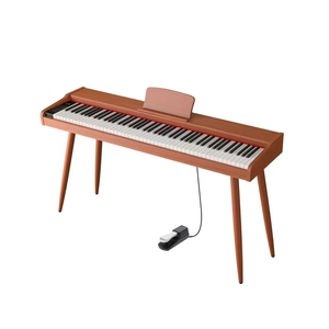 Piano digital de madera 88 teclas Instrumentos de teclado de Piano Electrónico con sintetizador funcional de sensibilidad táctil de China - Product Image 2
