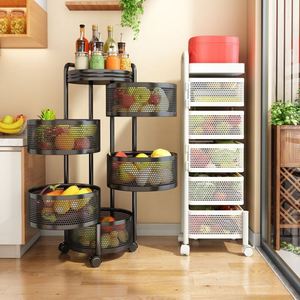 Wholesale Price 3 <strong>4</strong> 5 <strong>Tier</strong> <strong>Rack</strong> Multi Layer Rotatable Storage Vegetable Basket 360 Degree <strong>Rotating</strong> Baskets <strong>Rack</strong> - Product Image 6