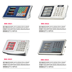 Factory Supply Instrument Table Weighing Scale External <strong>Load</strong> Cell With Big <strong>Lcd</strong> LED <strong>Display</strong> Stainless Steel Keypads TCS <strong>Indicator</strong> - Product Image 2