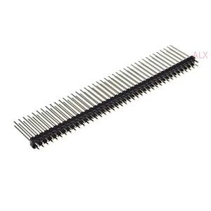 2x40 Pin doppia fila maschio 2.54mm passo 21mm lungo Pin striscia connettore 2x40 Pin 2*40 p 40 Pin per scheda Pcb Arduino