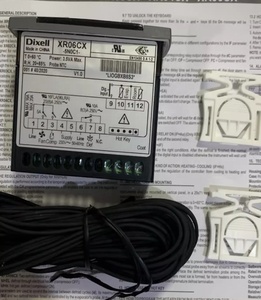 Controlador electrónico de temperatura para almacenamiento en frío ELF, termostato de Dixel para sensores de temperatura de 120V, nuevo