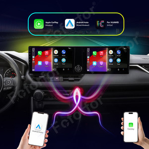 适用于丰田RAV4 2020-2024双屏全球定位系统导航安卓13 Carplay 10.1英寸多媒体播放器电视 - Product Image 3