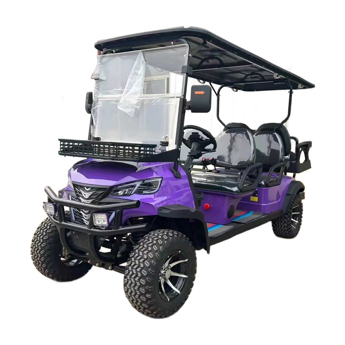 Carrito de golf de elevación eléctrica de 72v para 6 personas, buggy todoterreno con batería de litio del proveedor de EE. UU.