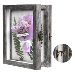 EAGLEGIFTS Art Wall Decor Picture <strong>Frame</strong> Shadow Box Display Case Luxury Gold Custom Size <strong>7x7</strong> Inch Plastic Shadow Box <strong>Frame</strong> <strong>Square</strong> - Product Image 4