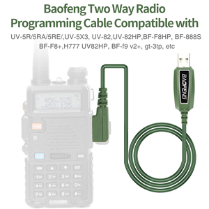 Baofeng senza unità USB programmazione cavo finestra 11 Chip per Baofeng BF-UV-82 888S UV13 Pro 2 vie Radio walkie-talkie - Product Image 4