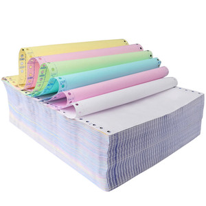 Papel de impresión de ordenador sin carbón, 3 capas, continuo