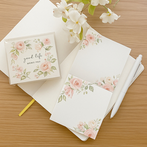 Cá nhân hoá tùy chỉnh Memo <span class=keywords><strong>notepad</strong></span> Tùy chỉnh hình dạng in hoa kế hoạch Memo Pad ghi chú dán - Product Image 2