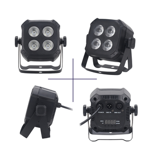 Par LED 4x8W RGBW 4in1 DMX Par สามารถแสงคลับ Dj Party มินิดิสโก้แสงเวทีเอฟเฟกต์ Par Light - Product Image 5