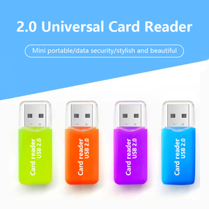 PC çoklu renk seçenekleri için USB hafif bellek kart okuyucu - Product Image 3