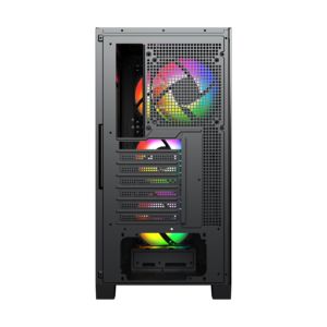 Venta caliente Mid Tower ATX USB 3,0 Gaming Computer Case Vidrio templado con botón inteligente Filtro de polvo optimizado para PC Gaming case - Product Image 5