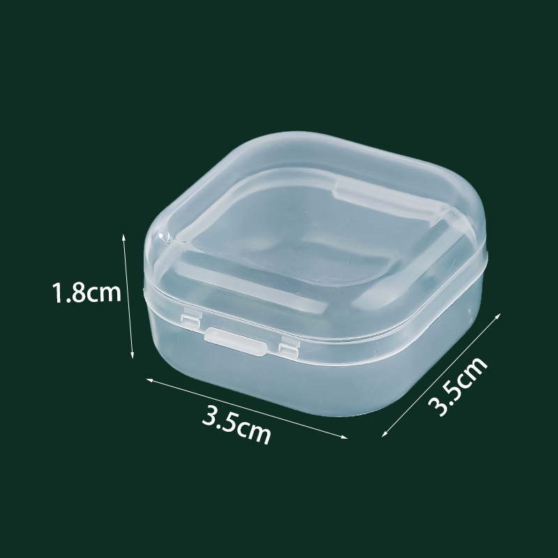 Caja pequeña cuadrada de 3.5, 3.5*3.5*1.8cm