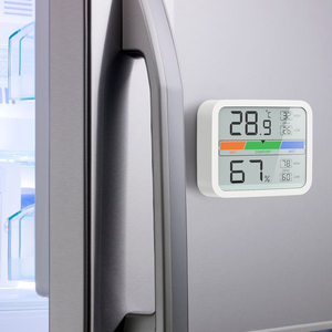 Sensor inteligente de temperatura y humedad para el hogar con LCD retroiluminado Medición de temperatura y humedad - Product Image 1