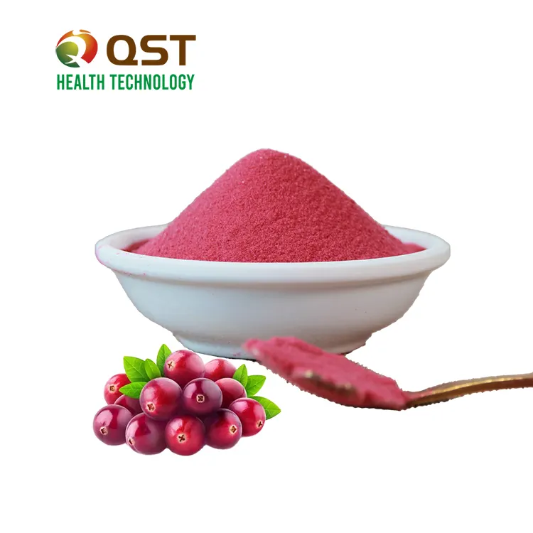 QST Suplemen Makanan Sertifikat Organik Cranberry 50% Anthocyanidins Bubuk Ekstrak Cranberry