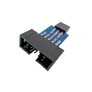 OKY3474 <strong>AVRISP</strong> USBASP ISP 10PIN to 6PIN STK500 Adapter Plate <strong>Programmer</strong> Adapter Hot Sale - Product Image 2