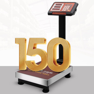 Ce Certification Calibration <strong>Indicator</strong> of Tcs Electronic Platform Scale Balance 150kg Weight <strong>Function</strong> - Product Image 4