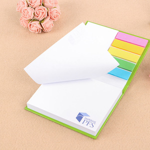 Taccuino adesivo autoadesivo personalizzabile con copertina rigida blocco Note personalizzato Logo e blocco appunti - Product Image 4
