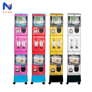 Promosyon elektrik sikke işletilen Gacha çocuklar için otomat klasik iki katmanlı oyuncak kapsül makinesi - Product Image 1